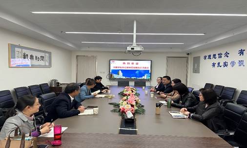 河西学院bat365官网平台赴bat365官网平台调研交流