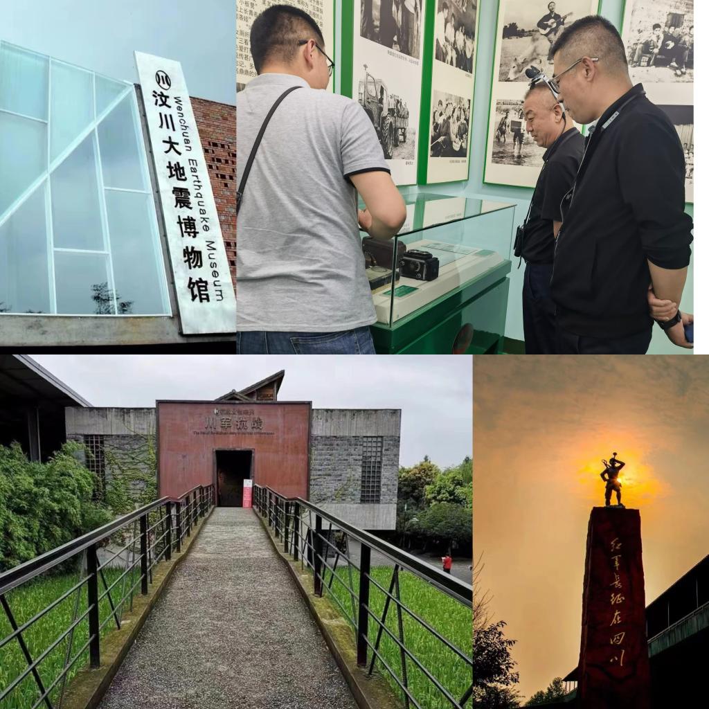 深入推进主题教育 持续强化党性修养——bat365官方网站MBA临时党支部参观建川博物馆