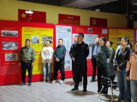 bat365官网平台联合西站街道机车厂社区开展“缅怀英烈筑忠魂，传承红色树新风”主题活动